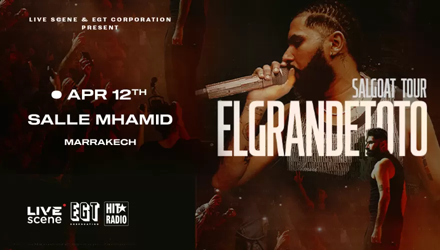 ElGrandeToto En concert à MARRAKECH